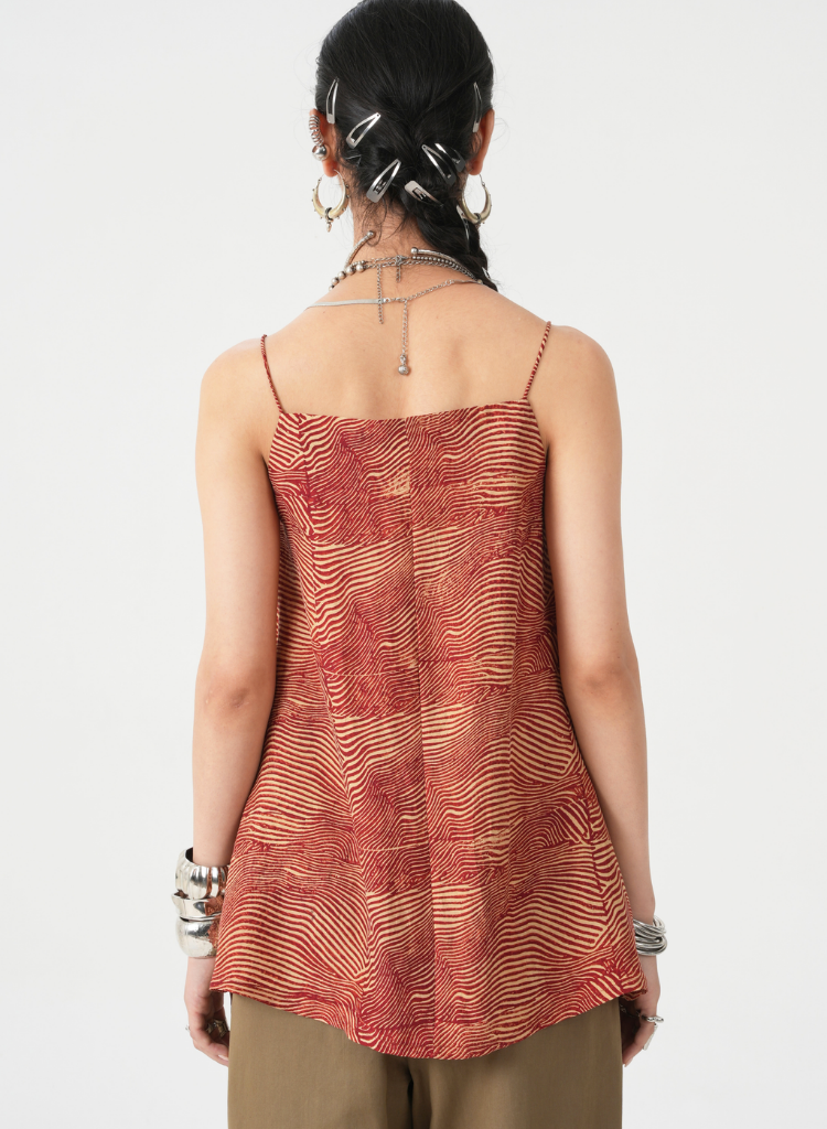 Daene Hand Printed Top