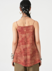 Daene Hand Printed Top