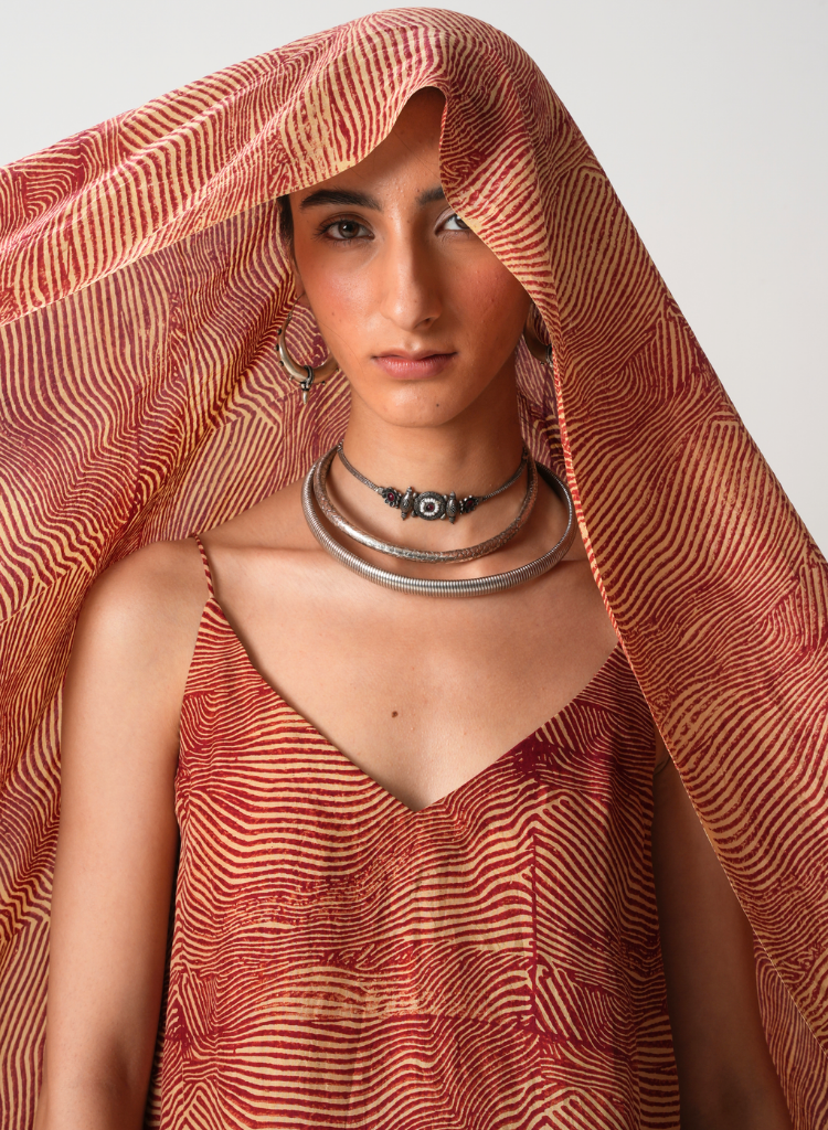 Daene Hand Printed Top
