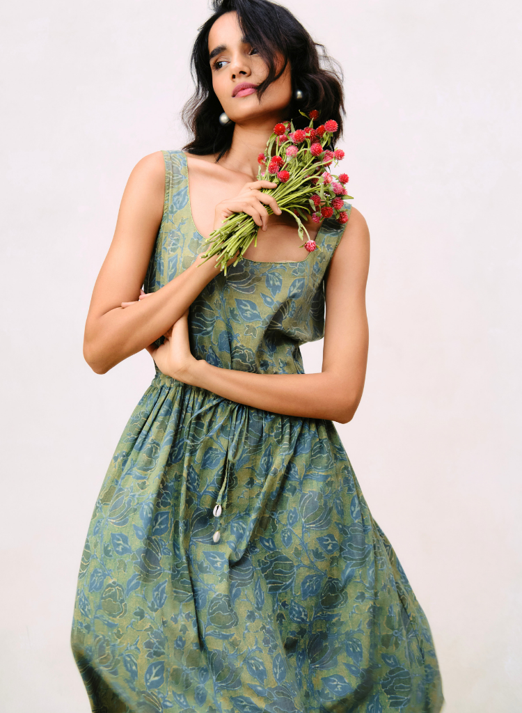 Dahlia Drawstring Dress