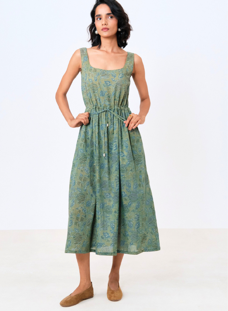 Dahlia Drawstring Dress
