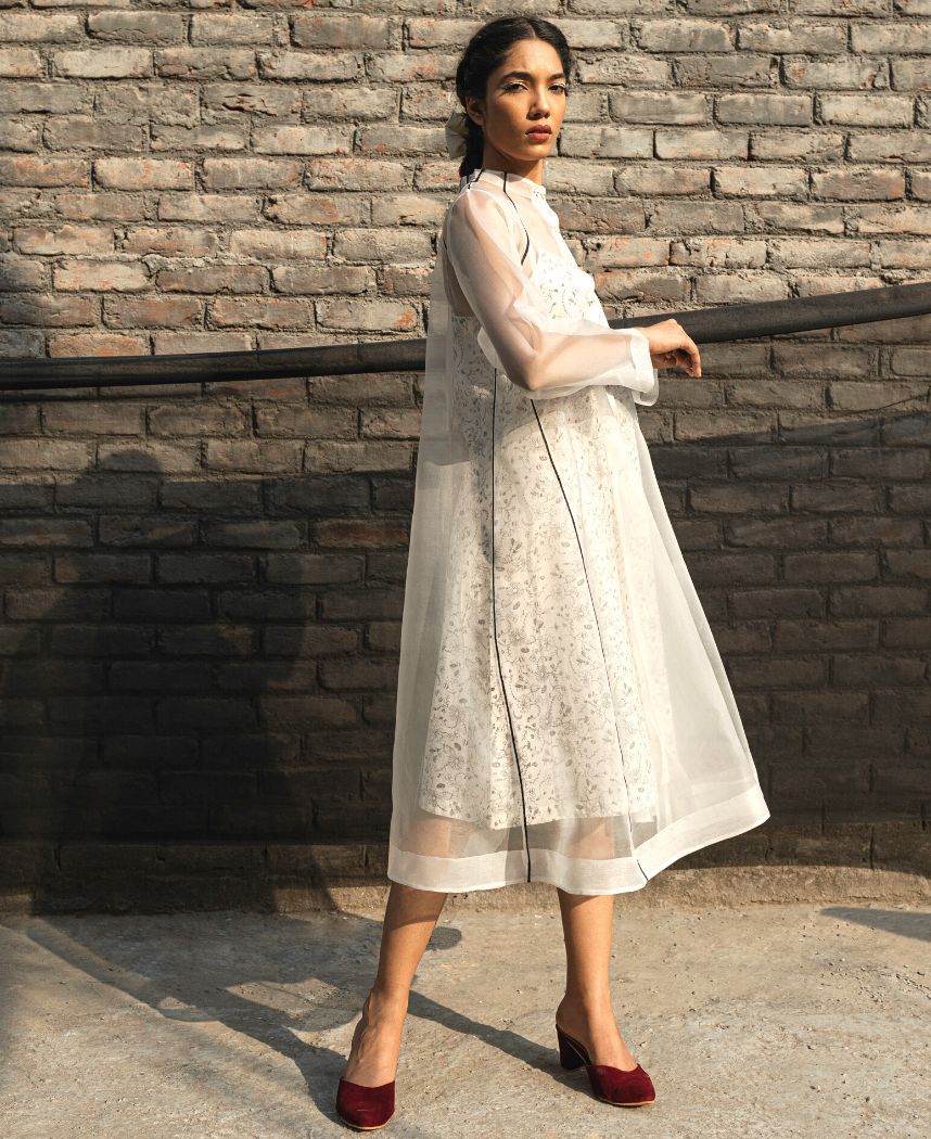 Dahilia Organza Jacket Set