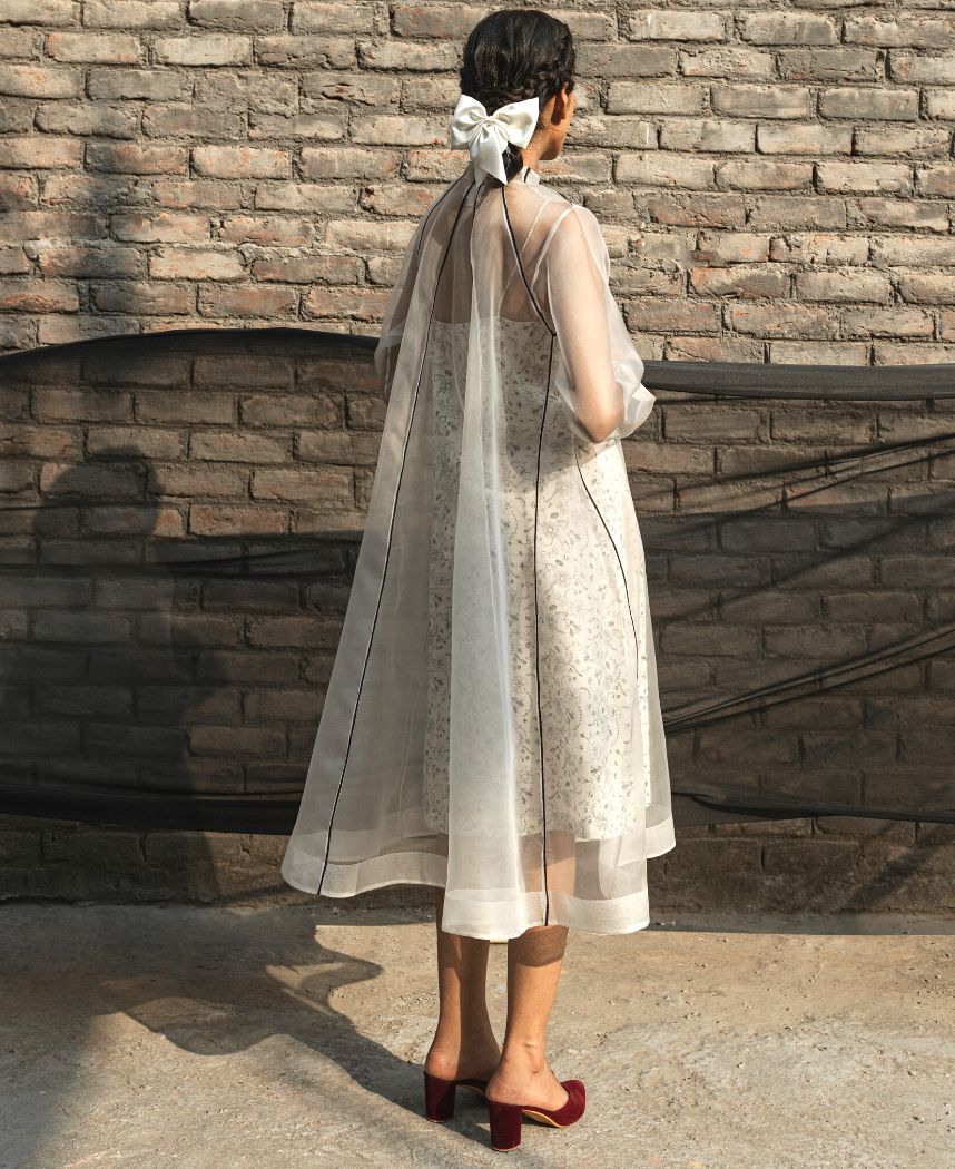 Dahilia Organza Jacket Set