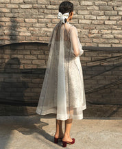 Dahilia Organza Jacket Set