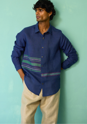 Daniel Border Stripe Shirt