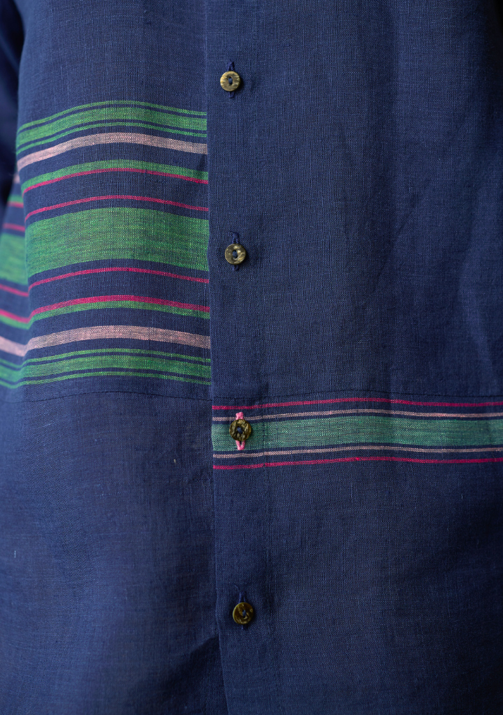 Daniel Border Stripe Shirt