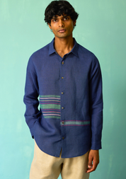 Daniel Border Stripe Shirt