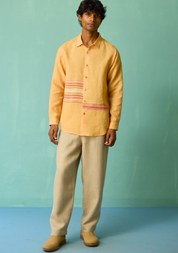 Daniel Border Stripe Shirt