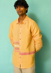 Daniel Border Stripe Shirt