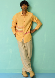 Daniel Border Stripe Shirt