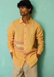 Daniel Border Stripe Shirt