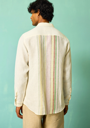 Daniel Border Stripe Shirt