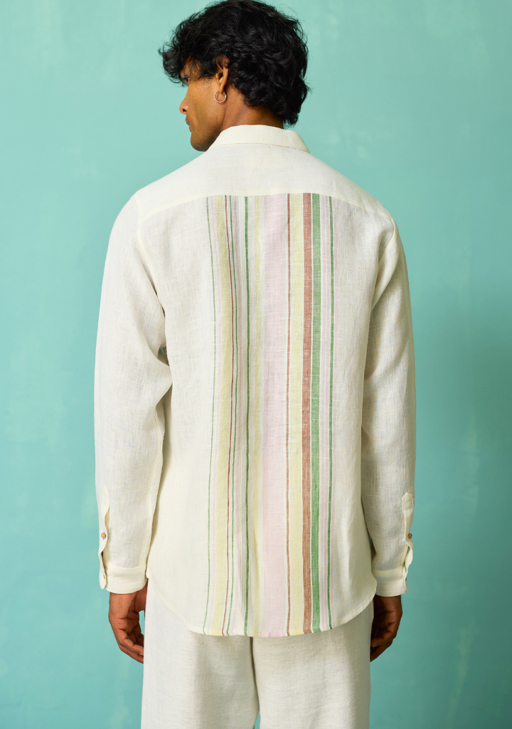 Daniel Border Stripe Shirt