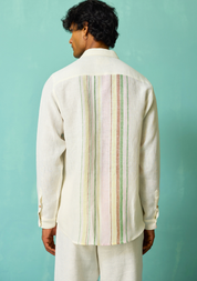 Daniel Border Stripe Shirt