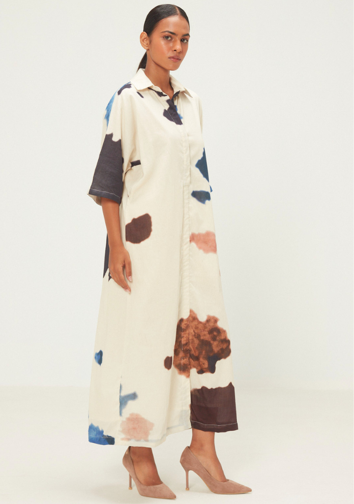 Dapple Shirt Dress