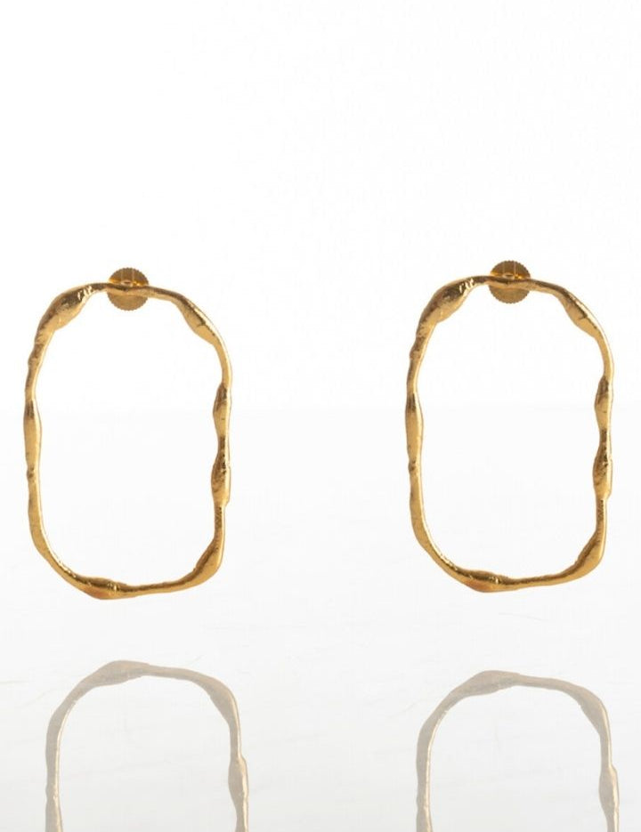 Dawn Oval Earring