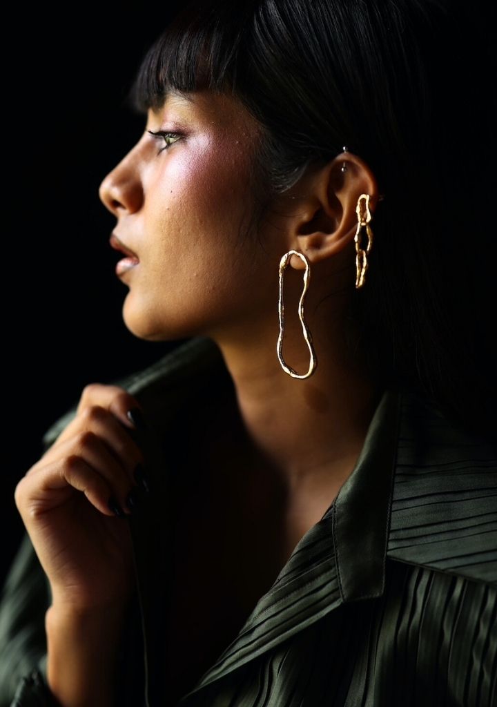 Dawn Triple Link Earrings