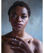 Deco Chain Ring Maxi