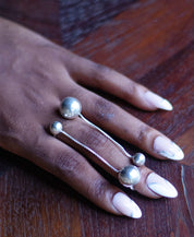 Deco Chain Ring Maxi