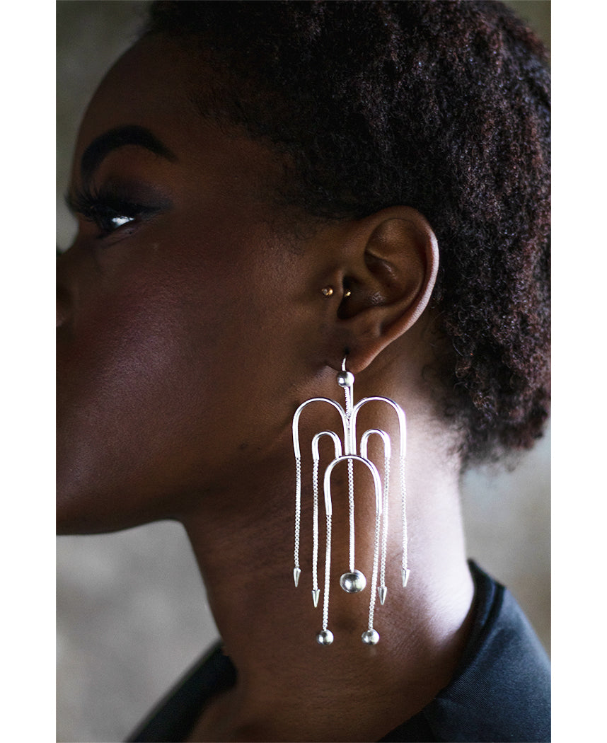 Deco Fountain Earrings