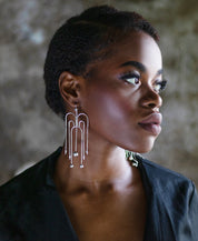 Deco Fountain Earrings