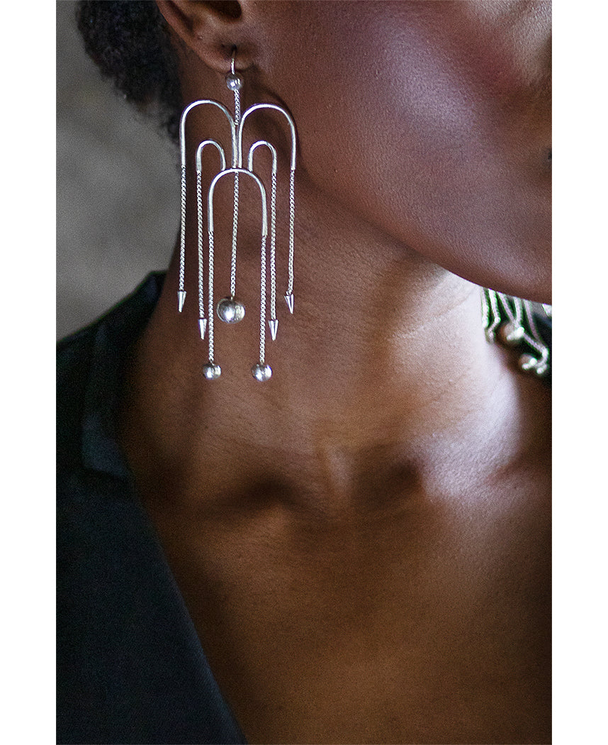 Deco Fountain Earrings