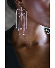 Deco Fountain Earrings