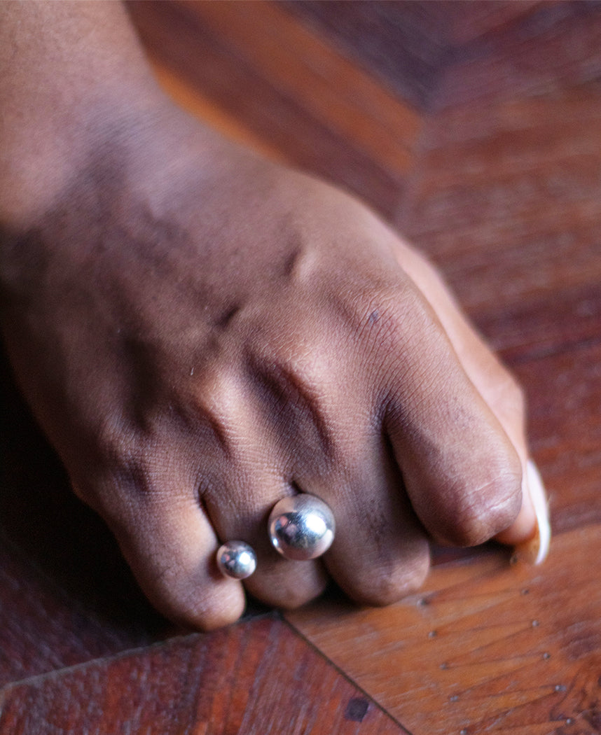 Deco Sphere Ring