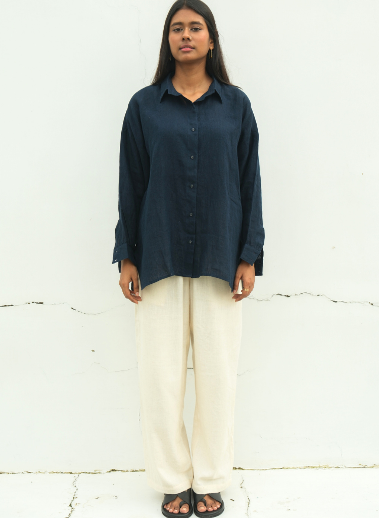 Deepest Blues Oversized Shirt