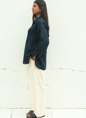 Deepest Blues Oversized Shirt