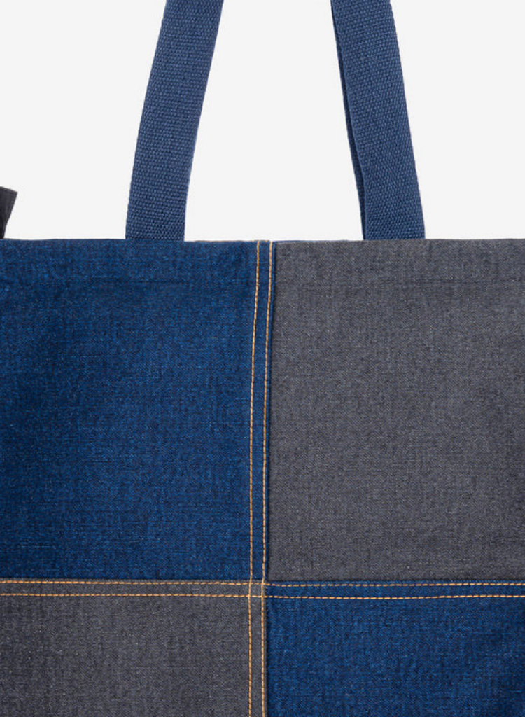 Denim Patchwork Tote