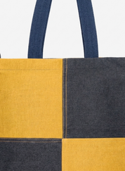 Denim Patchwork Tote