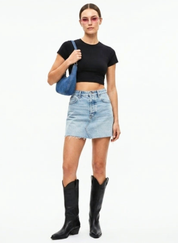 Denim Shoulder Bag