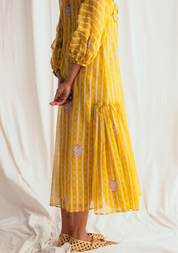 Dhoop Peasant Dress