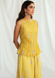 Dhoop Pleated Top