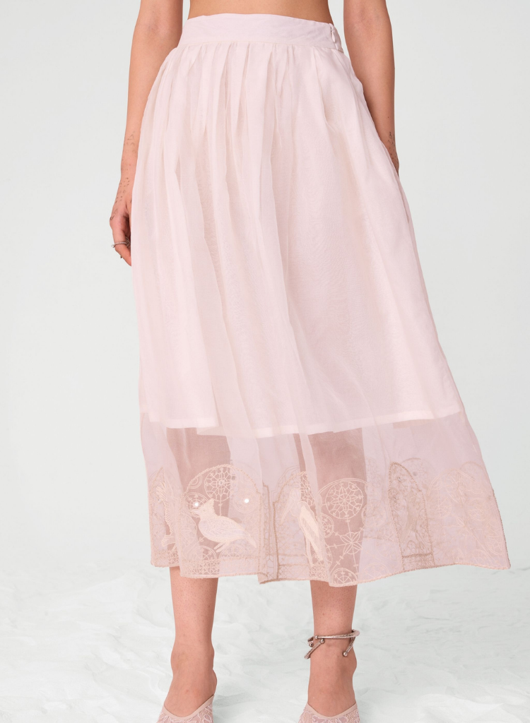 Dhuthi Embroidered Skirt