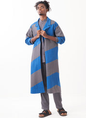 Diagonal Panel Jacket