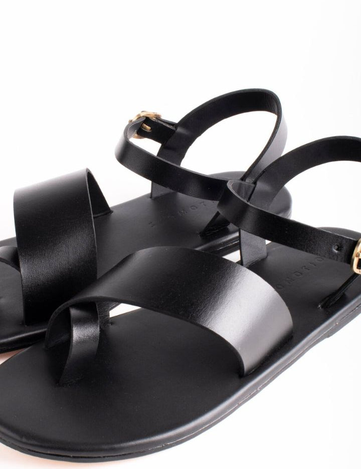 Diagonal Strap Sandals