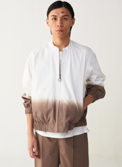 Dip Dye Bomber Jacket