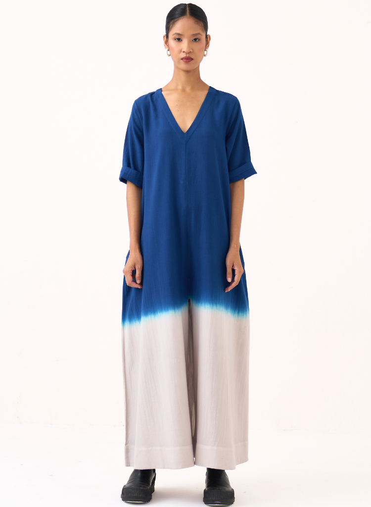 Dip-Dye Jumpsuit