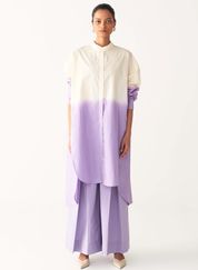 Dip Dye Side Button Tunic