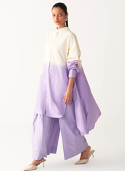 Dip Dye Side Button Tunic