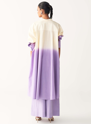 Dip Dye Side Button Tunic