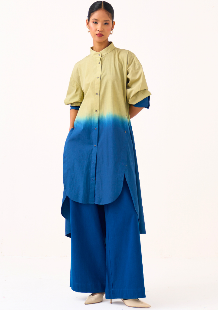 Dip-Dye Tunic Set