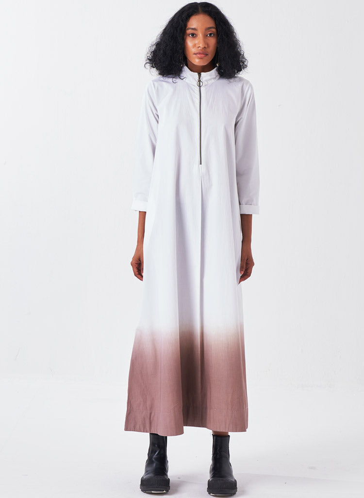 Dip Dye Turtleneck Dress