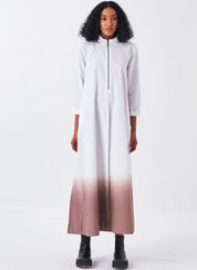 Dip Dye Turtleneck Dress