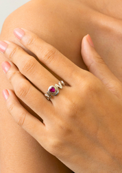 Doodle Love Ring