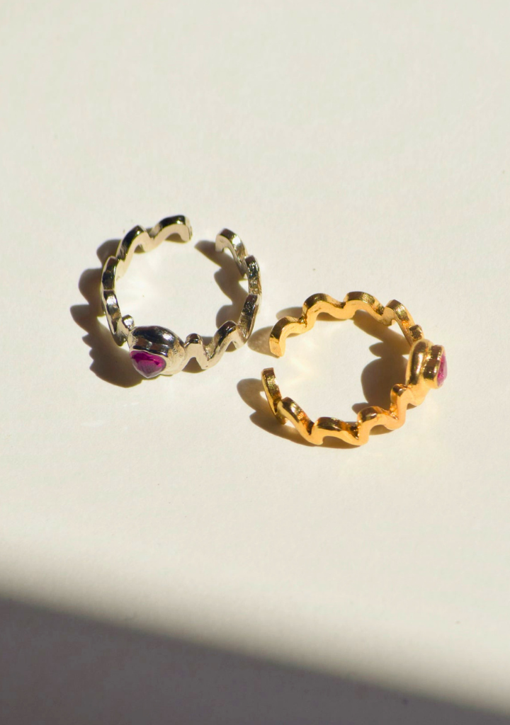 Doodle Love Ring