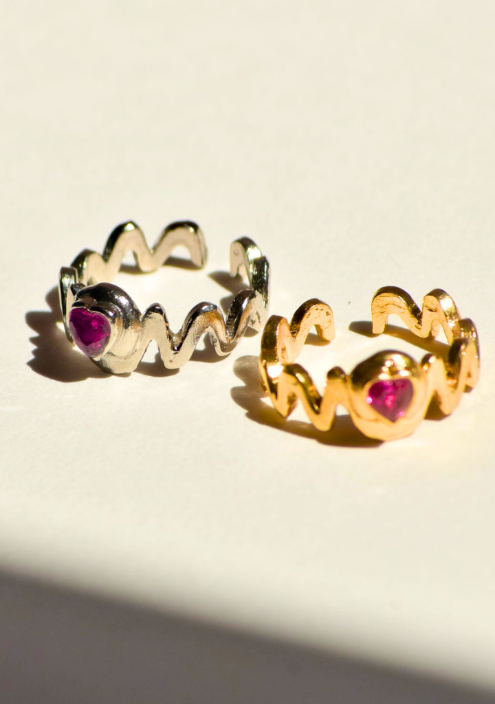Doodle Love Ring