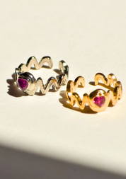 Doodle Love Ring